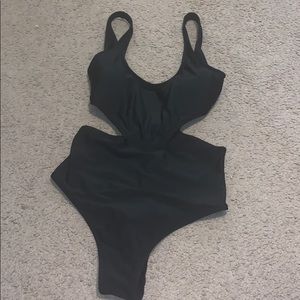 One piece bathing suit